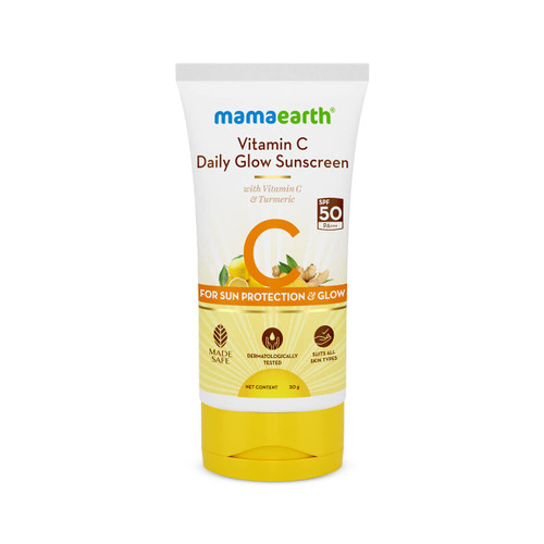 MamaEarth Vitamin C Daily Glow Sunscreen 50g