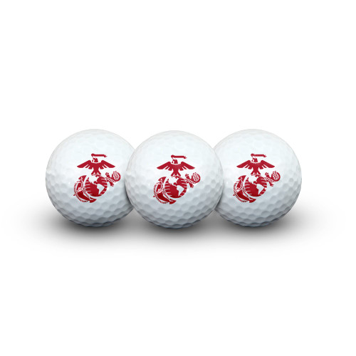 Team Effort Marines Golf Ball Pack of 3