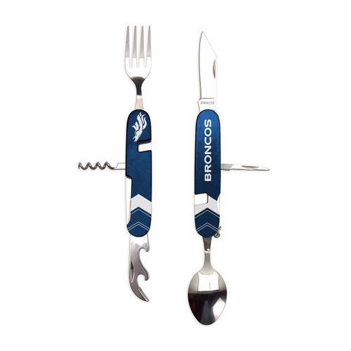 Sports Vault NFL Denver Broncos Utensil Multi Tool Sports Vault NFL Denver Broncos Utensil Multi Tool