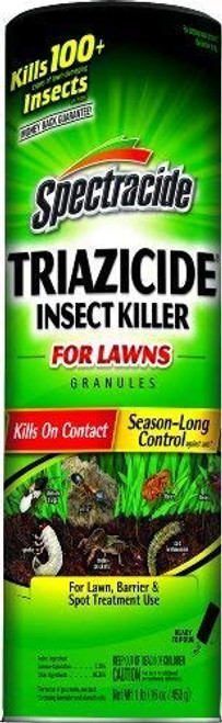 Spectracide Triazicide Soil & Turf Insect Control Granules Multiple Insects 1 Lb. Spectracide Triazicide Soil & Turf Insect Control Granules Multiple Insects 1 Lb.
