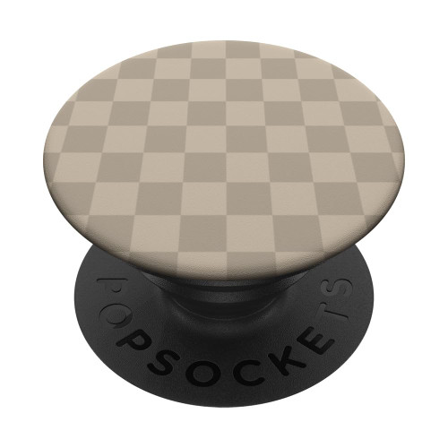 Vanilla And Cream Classic Checkered Big Checkerboard PopSockets Standard PopGrip