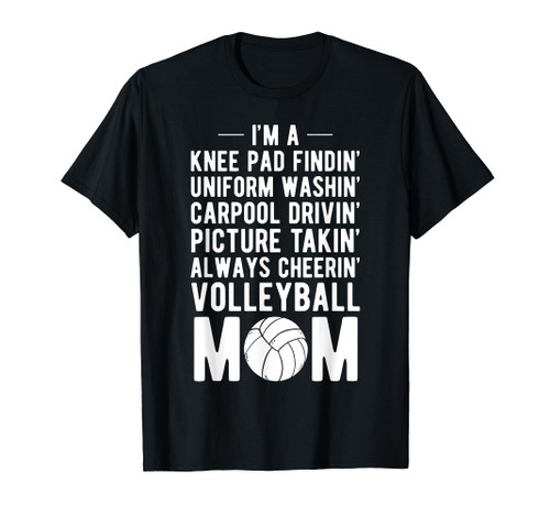 Volleyball Mom Volleyball-Player Volleyball Ball Gift T-Shirt