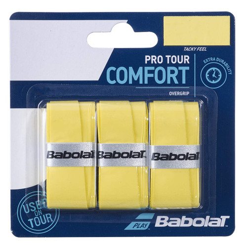 Babolat Pro Tour Overgrips (Yellow)