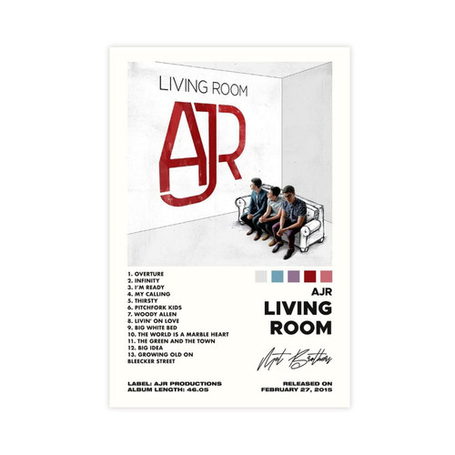 Living Room Poster - AJR Album Limited Poster Canvas Poster Bedroom Decor Sports Landscape Office Room Decor Gift Unframe-style Unframe-style12x18inch(30x45cm) Living Room Poster - AJR Album Limited Poster Canvas Poster Bedroom Decor Sports Landscape Office Room Decor Gift Unframe-style Unframe-style12x18inch(30x45cm)