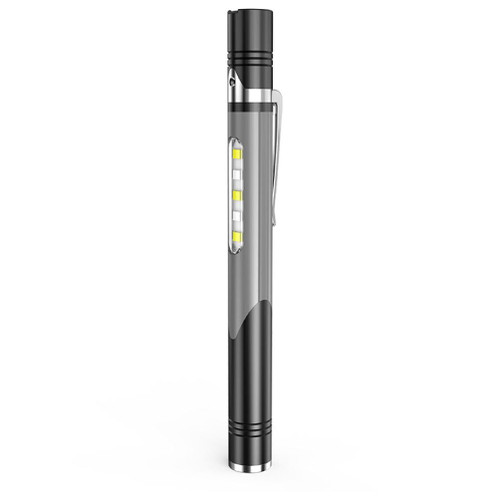QUETHEDS Small LED Flashlight Penlight 5000K Lamp Clip Small Flashlight Torch Outdoor Rechargeable Pocket Pen Lights Nursing Lamp Pen Light Rechargeable for Nurses Doctors with Clip Flashlight