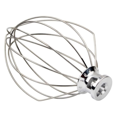 ALOEU K5AWW Wire Whip Steel Wire Whisk Stainless Steel Egg Beater Mixer Mixing Head 5QT for American