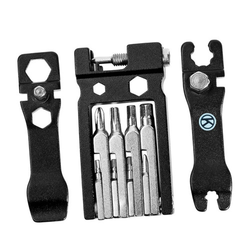 BESPORTBLE 20 1 Bicycle Repair Tools Multitools Road Mountain Bike Folding Chain Repair Kit Bike Hex Foldable Bike Mechanic Repair Tool Aluminum Alloy The Chain Appendix