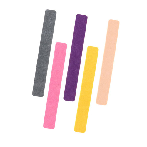 STOBOK 5pcs Felt Bulletin Board Photo Bulletin Board Cork Bulletin Board Strips Cork Bulletin Bar Memo Pin Board Bulletin Board Tiles Small Bulletin Board Wall Sticker Cork Board Office