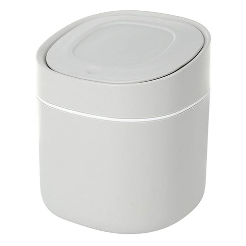 Hemoton 1Pc Desktop Trash can Small Garbage Can Table Trash bin Mini Wastebasket Table Trash can trashcan Mini Trash bin Plastic Container Rubbish Can Organizer Household Office pp