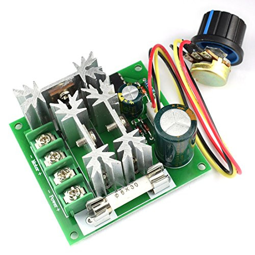 DZS Elec 15A 6V-90V DC Motor Speed Controller 6V 12V 24V 36V 48V 72V 90V Large Power PWM Regulator Governor Switch