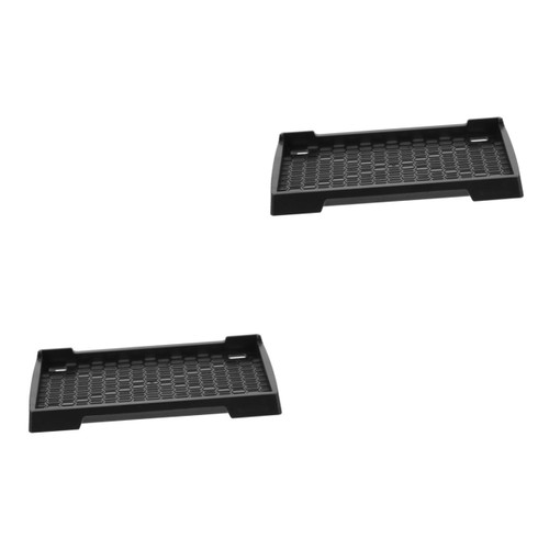 UKCOCO 2pcs Bracket Gamebou Game Console Stand Cooling Stand Base Vertical Stand Games Console Base Vertical Holder Braces Cooling Vertical Stand Cooling Rack Simple Abs