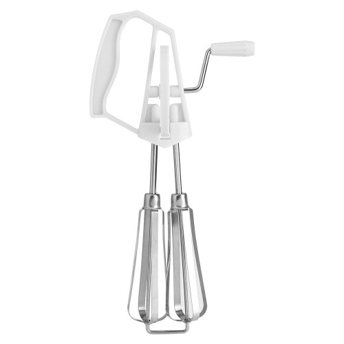 Stainless Steel Rotary Hand Egg Beater Hand Crank Manual Egg Beater Whip Whisk Egg Beater Mixer Cooking Tool Kitchen (White) Stainless Steel Rotary Hand Egg Beater Hand Crank Manual Egg Beater Whip Whisk Egg Beater Mixer Cooking Tool Kitchen (White)
