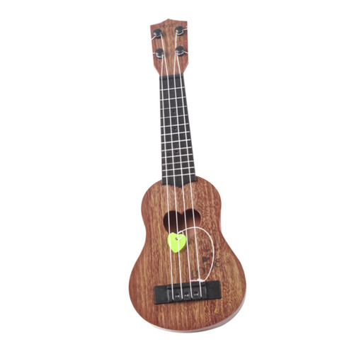 SHOWERORO Music Instruments for Kids Kids' Musical Instruments Warm Ukulele Toy Four-stringed Instrument Toys Guitar Toddler Gift Baby Music Kid Ukulele Child Ukulele Mini Toy Set