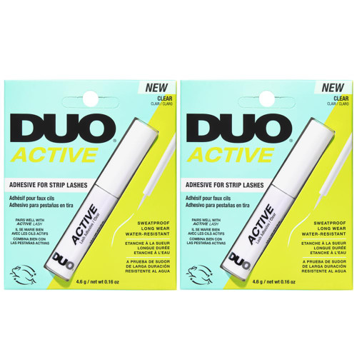 DUO Active Clear Brush On Adhesive for Striplashes, 2 Pack