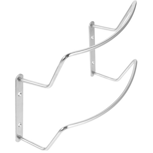 Housoutil Stainless Steel Pan Cover Rack Pot Lid Holder Stainless Steel Pot Lid Holder for Wall Pot Lid Organizer Wall Mount Restaurant Pot Lid Rack Pot Cover Rack Storage Box Second Floor