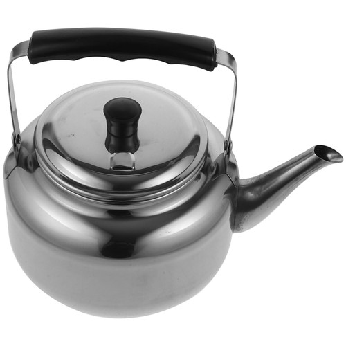 BESTOYARD Pot Whistling Coffee Kettles Camping Kettle for Gas Stove Boiling Kettle Whistling Kettle for Gas Hob Stovetop Whistling Kettles Outdoor Stove Stainless Steel Milk Make Tea Boiler
