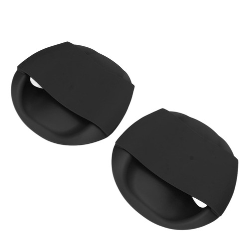 Swim Training Paddle, Black Swimming Hand Paddle High Lightweight PP Silicone Increase Propulsion Ergonomic Shape for Freestyle for Breaststroke(S)