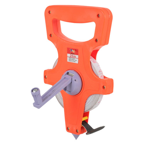 DOITOOL Manual Engineering Ruler Open Reel Measure Tape Field Measuring Tape Scale for Athletic Field Soft Tape Measure Tape Measure for Track Tape Measures Glass Plastic Crafts