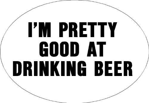 Knockout 582 'I'm Pretty Good at Drinking Beer' Hitch Cover