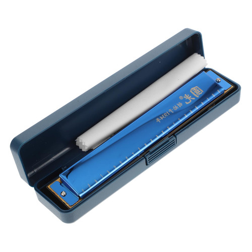 Abaodam 1pc 24 Harmonica 24 Hole c Key Instruments C- Key Harmonica 24 Tones Harmonica for Harmonica with Key of c Chromatic Harmonicas 24 Holes Harmonica Portable Note Child