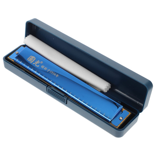 1Pc 24 Harmonica 24 hole c key 24 notes harmonica Diatonic Blues Harmonica Harmonicas Musical Instruments music instruments for adults C-key Harmonica chromatic scale child Bruce
