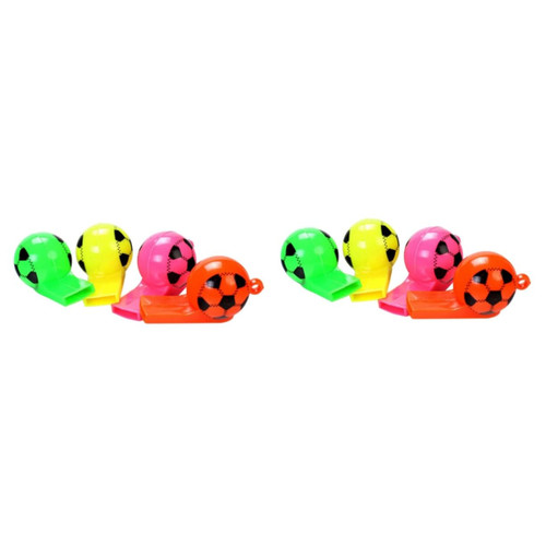 BESPORTBLE Kids Sports Whistle 48 pcs Sports Whistle Plastic Referee Whistle Kids Whistle Cheerleading Whistle Plastic Whistle Rope Football Child Colorful Whistle