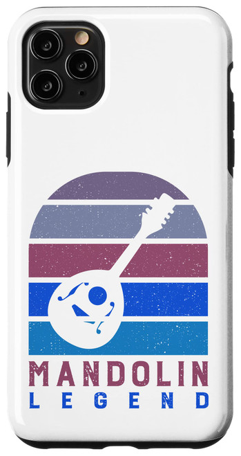 iPhone 11 Pro Max Mandolin Legend Bluegrass Folk Music Musician Case