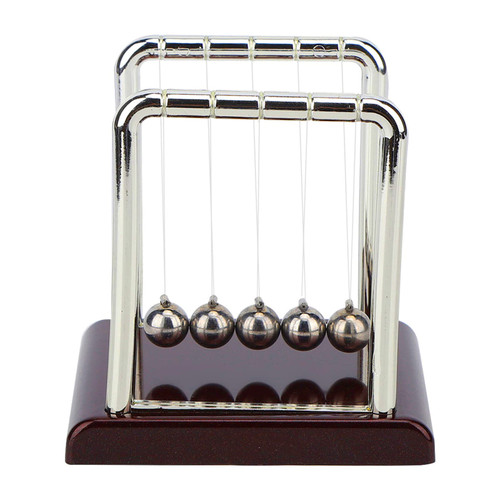 Newtons Cradle Pendulum, Physics Learning Desk Toy, Swinging Balls for Home, Office Decoration, Stress Relief, Newton's Cradle Balance Pendulum(Medium)