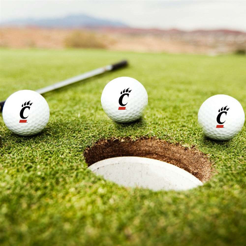 CDI Cincinnati Bearcats Golf Balls - Set of 3