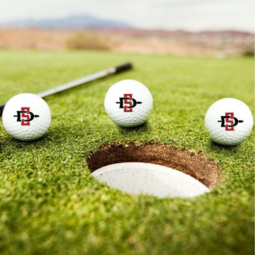 CDI San Diego State Aztecs Golf Balls - Set of 3