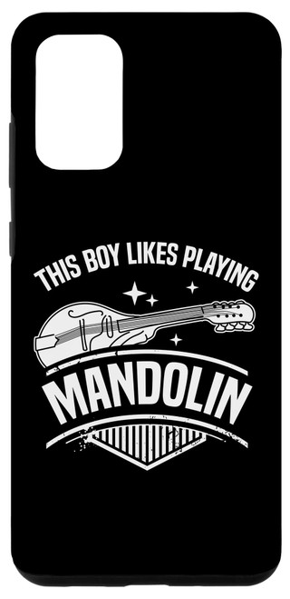 Galaxy S20+ Boy Likes Playing Mandolin Bluegrass Musician Case Galaxy S20+ Boy Likes Playing Mandolin Bluegrass Musician Case