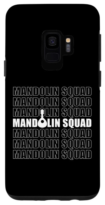 Galaxy S9 Mandolin Squad Bluegrass Musician Music Notes Case Galaxy S9 Mandolin Squad Bluegrass Musician Music Notes Case
