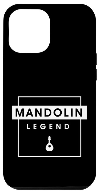 iPhone 12 Pro Max Mandolin Legend Musician Music Notes Instrument Case
