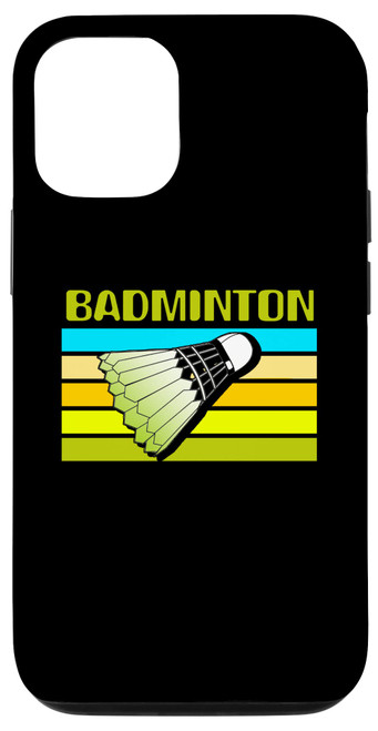 iPhone 13 Pro Retro Shuttlecock | Badminton Player Case
