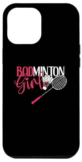 iPhone 14 Pro Max Badminton Girl | Racket Shuttlecock | Badminton Player Case