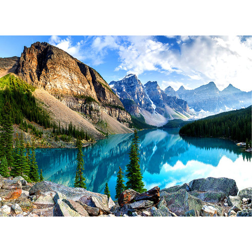 Yundu 1000 Piece Puzzles for Adults, Moraine Lake Jigsaw Puzzle Yundu 1000 Piece Puzzles for Adults, Moraine Lake Jigsaw Puzzle
