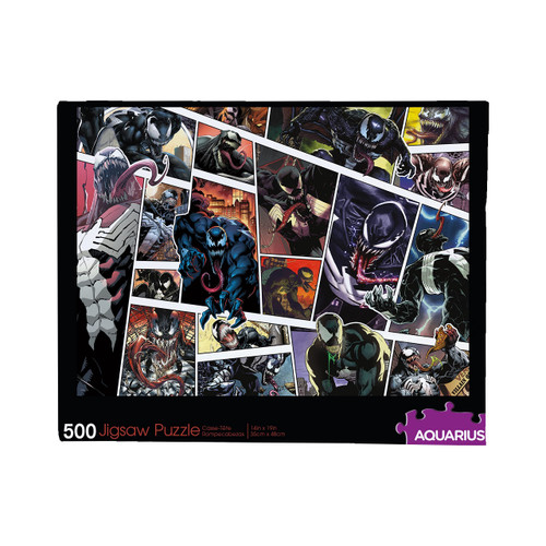 AQUARIUS Marvel Venom Puzzle (500 Piece Jigsaw Puzzle) - Glare Free - Precision Fit - Officially Licensed Marvel Merchandise & Collectibles - 14x19 Inches AQUARIUS Marvel Venom Puzzle (500 Piece Jigsaw Puzzle) - Glare Free - Precision Fit - Officially Licensed Marvel Merchandise & Collectibles - 14x19 Inches