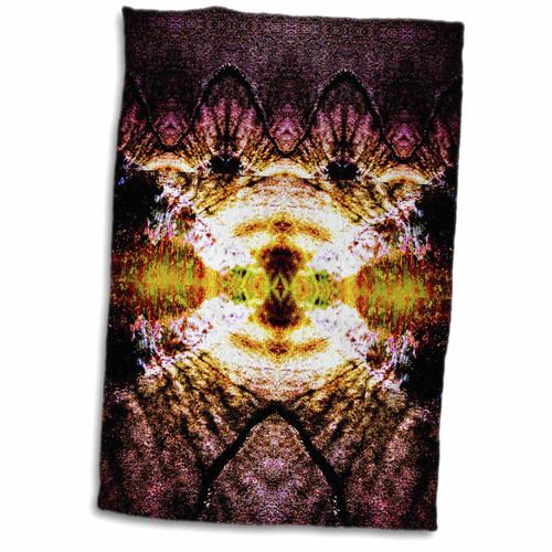 3dRose Teddy Bear Digital Abstraction Photo - Towels (twl-358680-1)