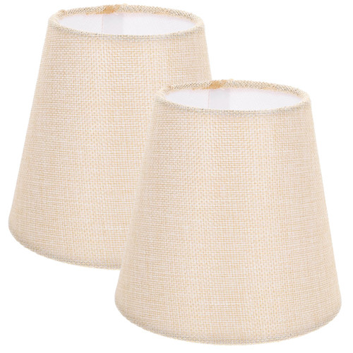 CHILDWEET 2pcs Lamp Shades Wall Lamp Small Lampshade Lamp Accessory Living Room Lamp Shade Desk Lamp Lampshade Clip-on Bulb Lamp Shade Drum Lampshade Chandelier Shades Dome Light Branches