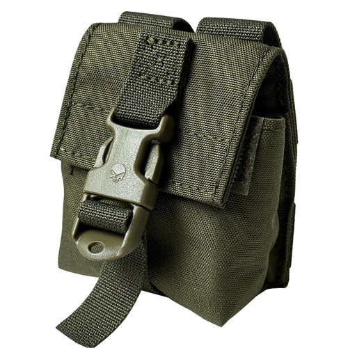 500D Cordura LBT Style Single Frag Grenade Pouch Small Tool Bag Molle Airsoft Gear(Ranger Green)