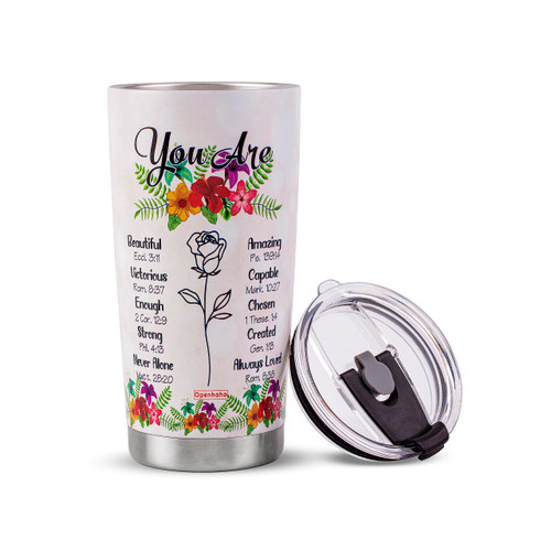 Christian Tumbler Gifts For Women. Valentines Day Gifts for Her. Birthday, Mother's Day Gifts for Mom Grandma. Inspirational Religious Gifts for Women Sister Friend Coworker. Stainless Steel 20 oz Mug Christian Tumbler Gifts For Women. Valentines Day Gifts for Her. Birthday, Mother's Day Gifts for Mom Grandma. Inspirational Religious Gifts for Women Sister Friend Coworker. Stainless Steel 20 oz Mug