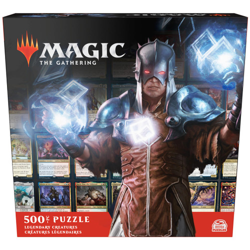 Magic The Gathering, Legendary Creatures 500 Piece Puzzle MTG Puzzles for Adults Jigsaw Puzzles 500 Pieces 500 Piece Puzzles for Adults & Kids 12+
