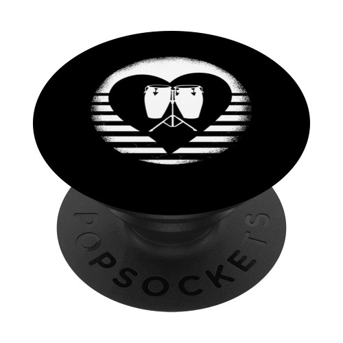 Conga Heart For Conga Player PopSockets Swappable PopGrip