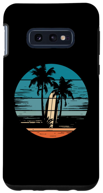 Galaxy S10e Retro Retro Surfer - Surfboard Vintage Surfing Vintage Surf Case