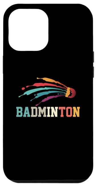 iPhone 13 Pro Max Shuttlecock Badminton Player Sports Racket Coach Team Club Case