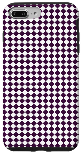 iPhone 7 Plus/8 Plus Checkered Plaid Checkers Checkerboard Pattern Case