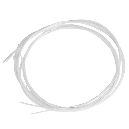 27inch White & Black Nylon Strings, Replacement Part Elastic String for Ukulele Instrument Accessory