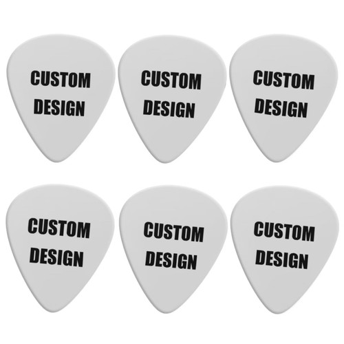 Renewold Custom Personalized Picks 12 Pieces for Electric Guitar Add Your Own Photo Guitar Picks Acoustic Guitar Mandolin and Bass Customized Instrument Accessories Durable