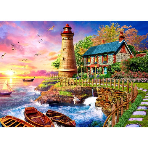 Jigsaw Puzzles for Adults 1000 Piece Puzzle for Adults 1000 Pieces Puzzle 1000 Pieces-Lighthouse