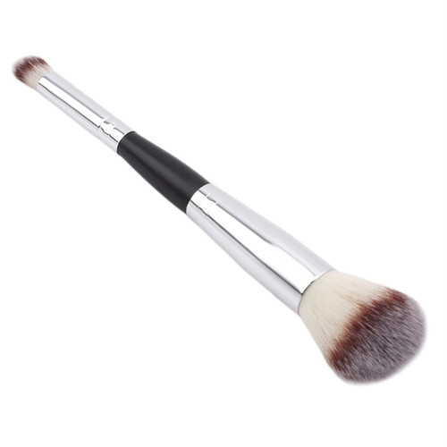 Rexcp Foundation Brush Contour Makeup Brushes Double Ended Makeup Brush for Blending Liquid Powder Concealer Cream Cosmetics Blush Buffe